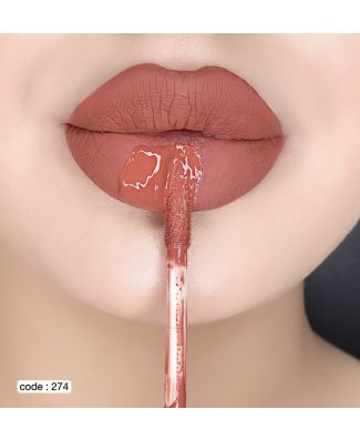 رژلب مات مخملی -Cinnamon-Nude