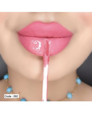 رژلب مات مخملی -Rose-Pink