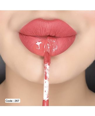 رژلب مات مخملی -Rose-Red